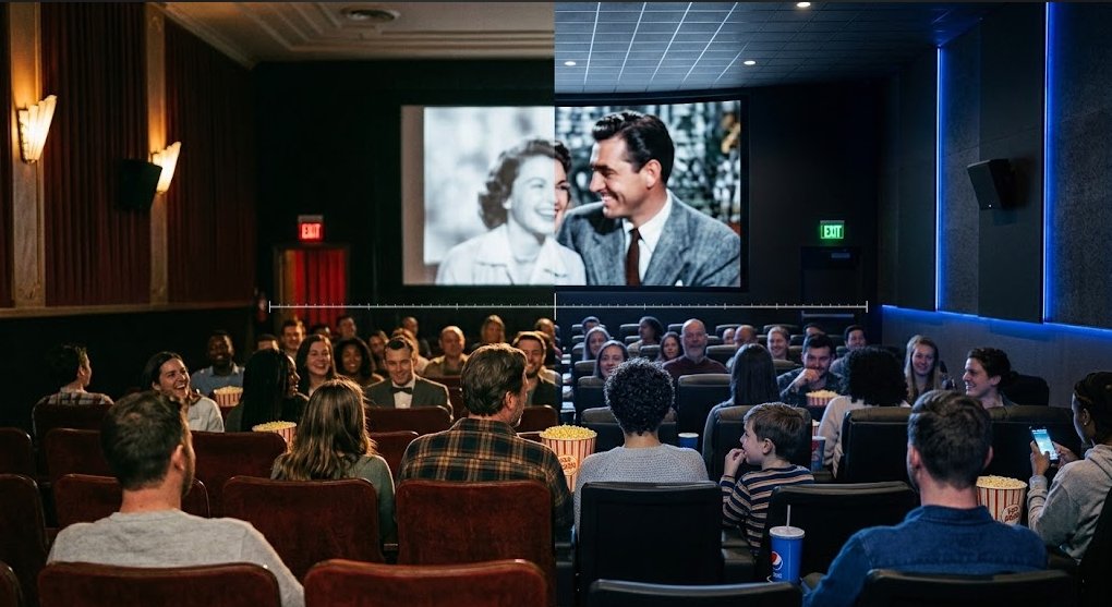 A onda dos filmes de blockbuster nostálgico encontra o eterno apelo do cinema como refúgio emocional